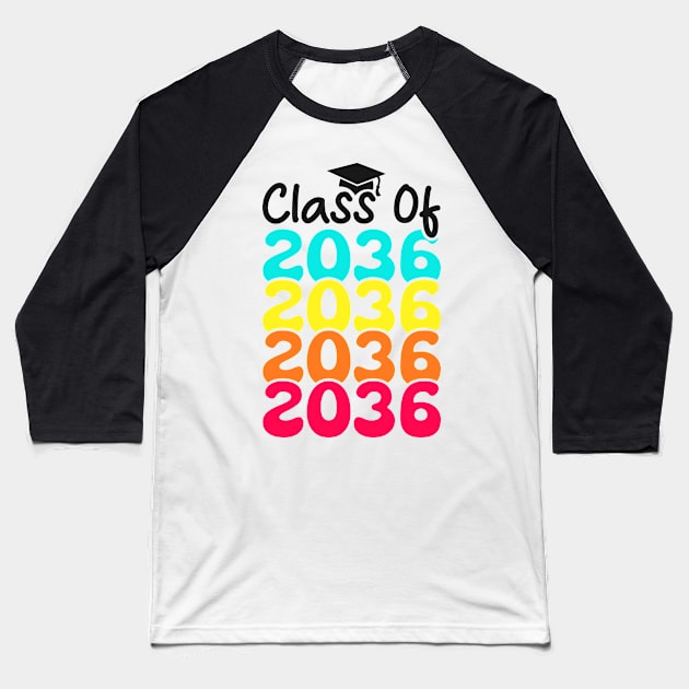 Class of 2036 - 2036 Class Baseball T-Shirt by busines_night